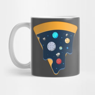 Space pizza Mug